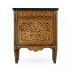 Small Satinwood & Black Scagliola Italian Commode