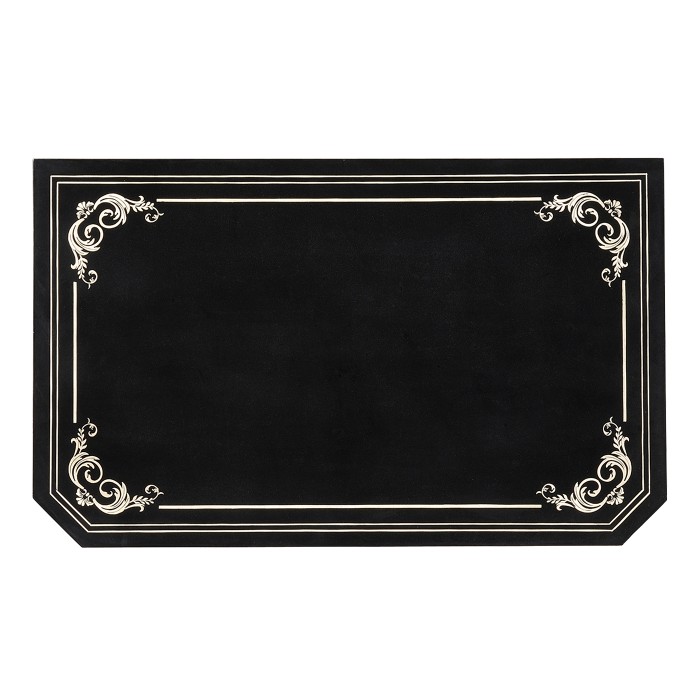 Small Satinwood & Black Scagliola Italian Commode