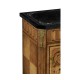 Small Satinwood & Black Scagliola Italian Commode