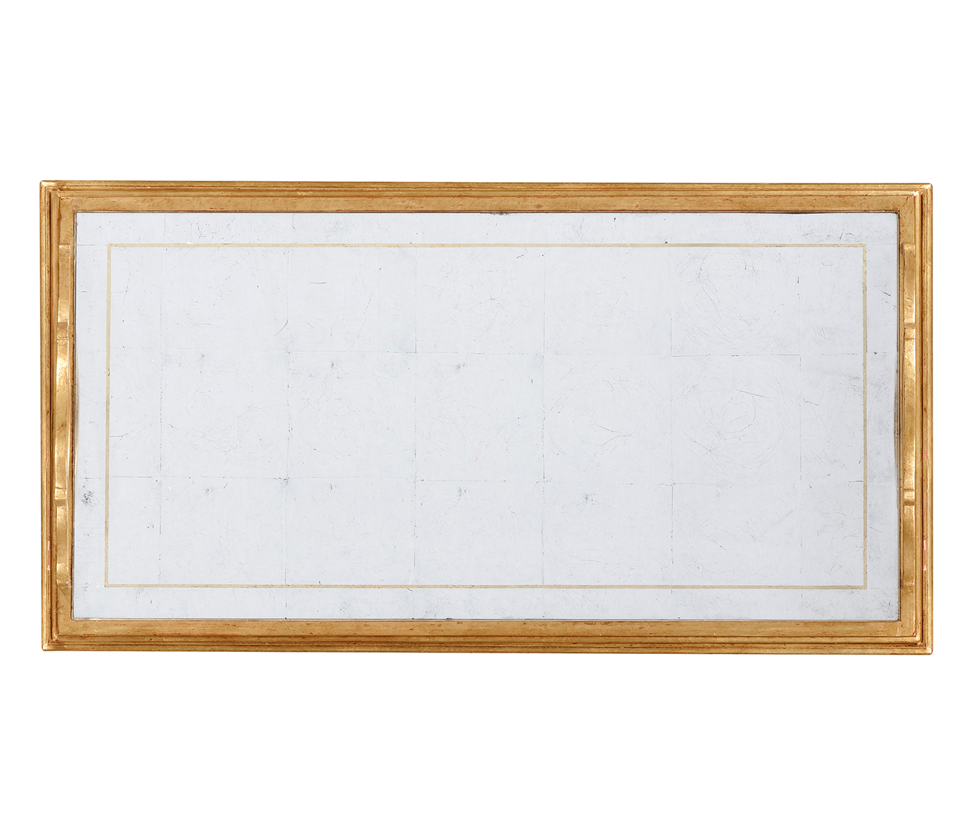 Églomisé & Gilded Iron Tray Table