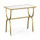 Églomisé & Gilded Iron Tray Table
