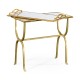 Églomisé & Gilded Iron Tray Table