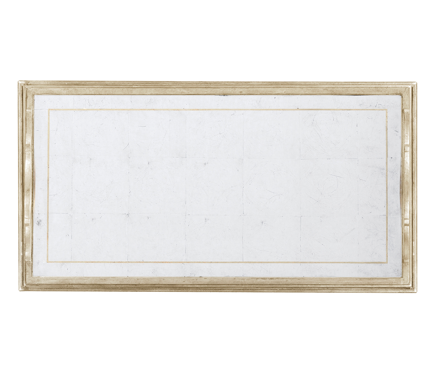 Églomisé & Silver Iron Tray Table