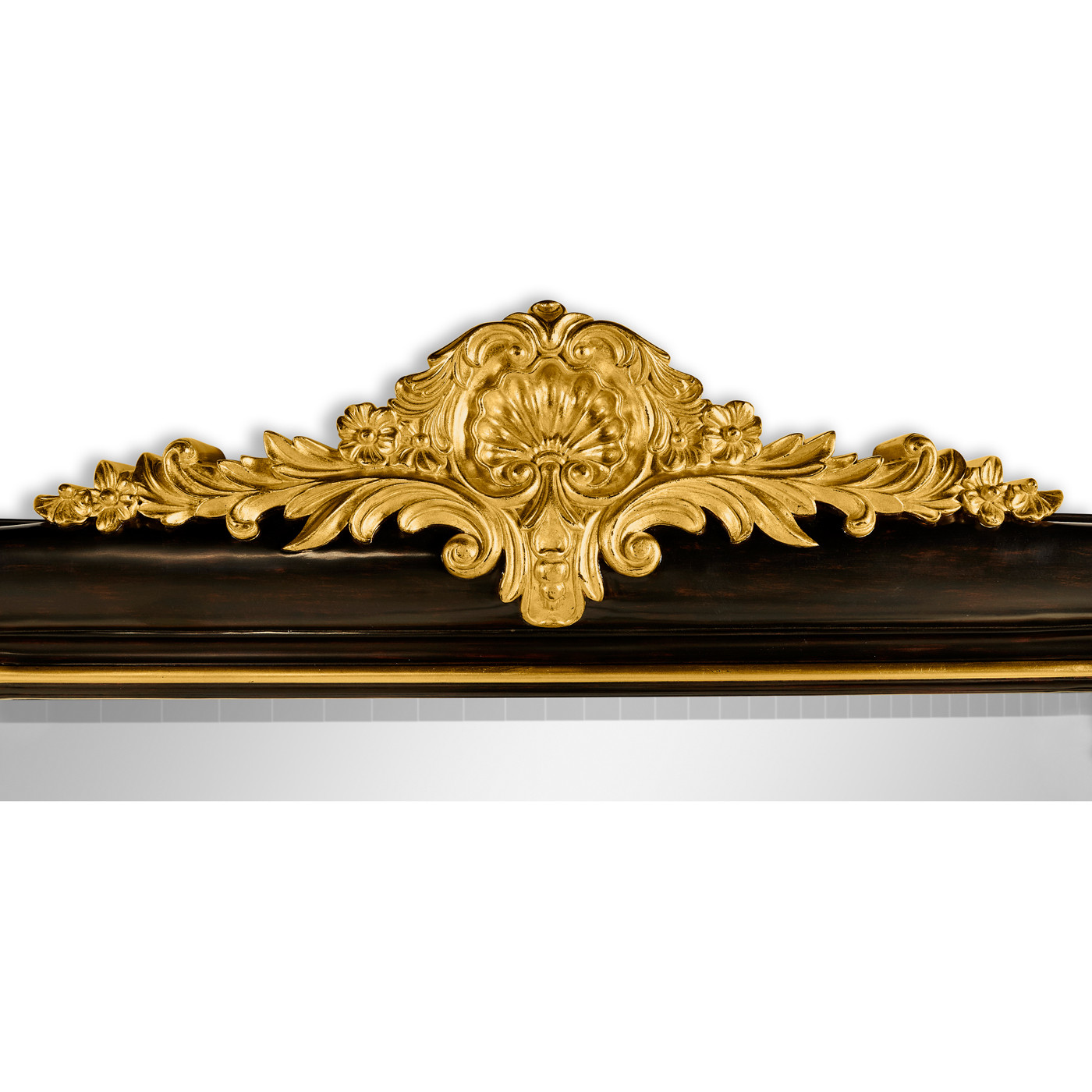 Black & Gilded Mirror (Full Length)