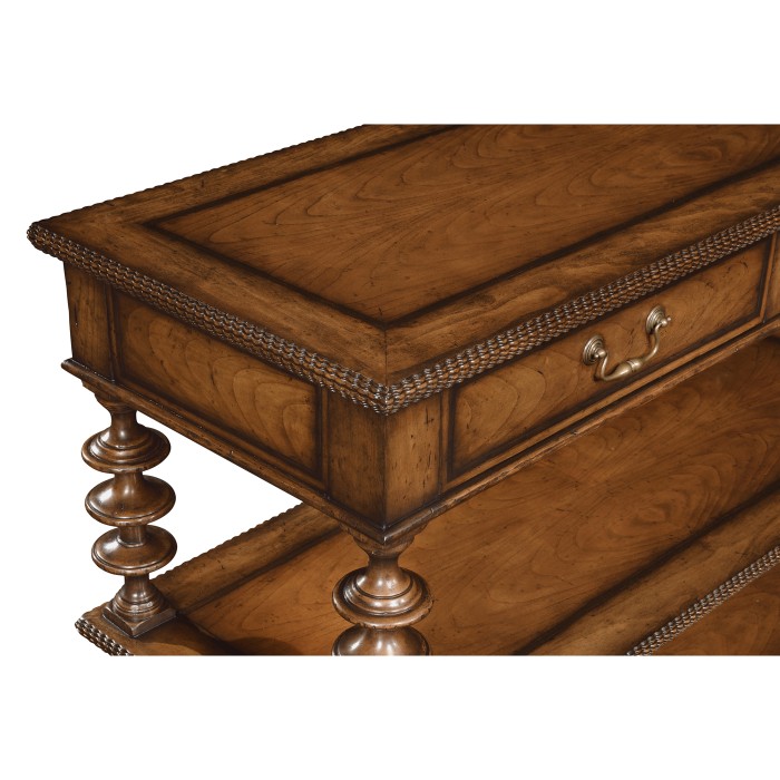 Gadrooned console