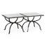 Églomisé & Bronze Iron Set of Two Tables