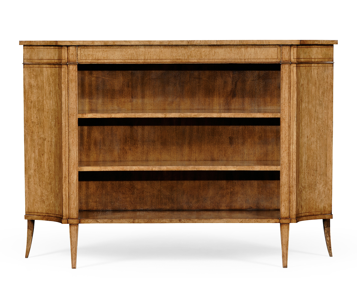 Biedermeier style low bookshelf