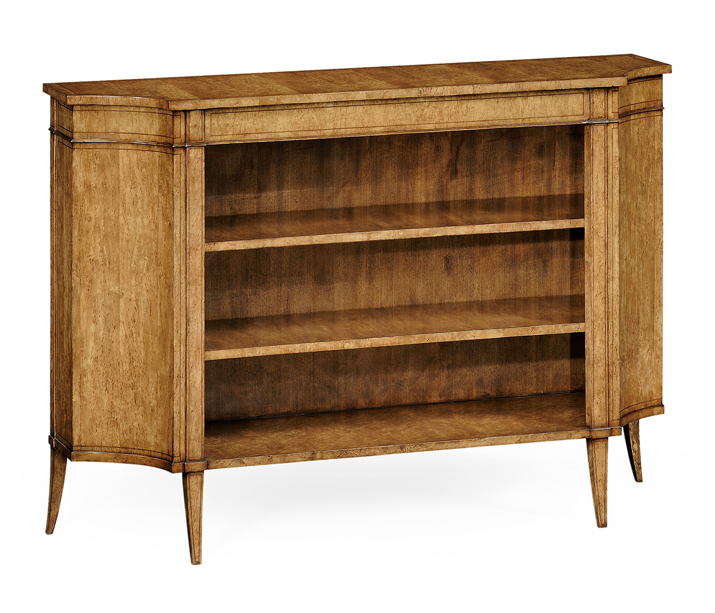 Biedermeier style low bookshelf