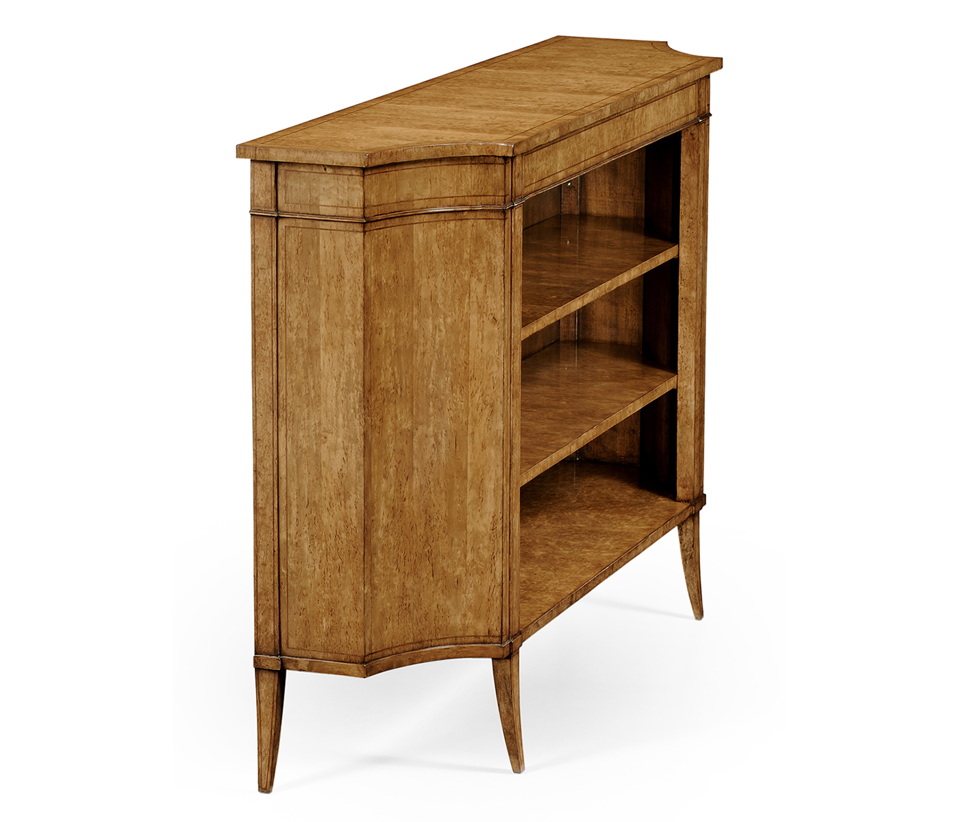 Biedermeier style low bookshelf