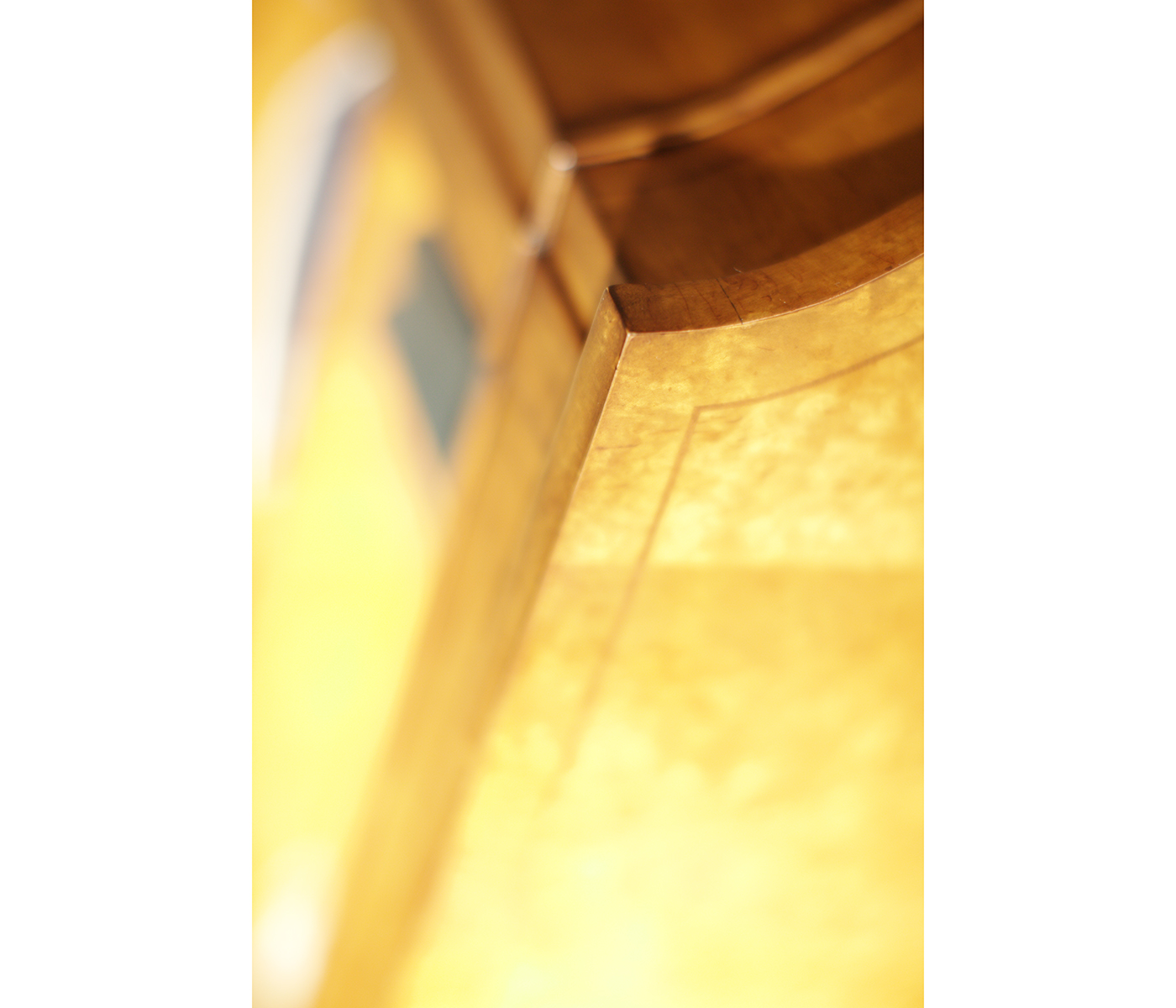 Biedermeier style low bookshelf