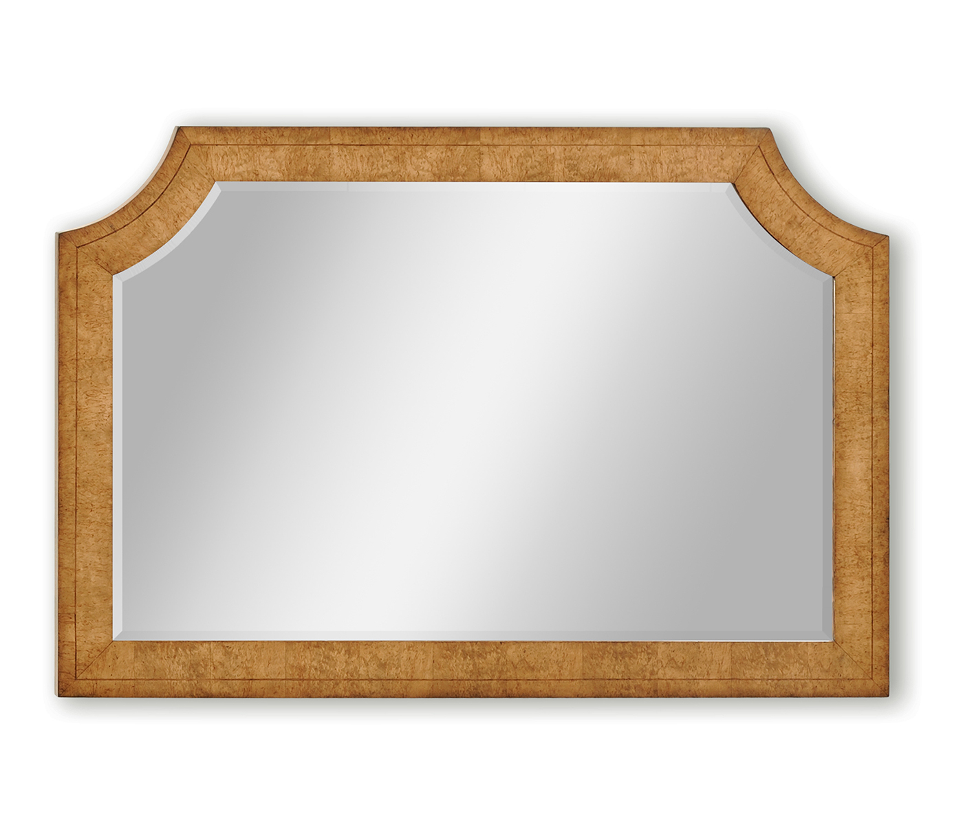Biedermeier style overmantle mirror