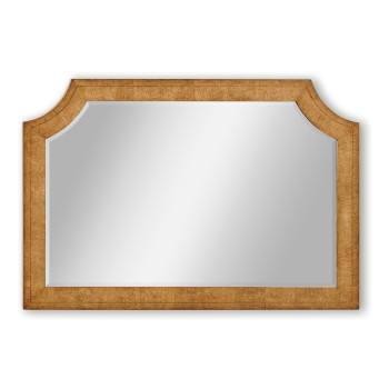 Biedermeier style overmantle mirror
