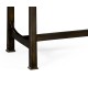 Églomisé & Bronze Console
