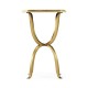 Églomisé & Gilded Iron Octagonal Side Table