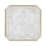 Églomisé & Silver Iron Octagonal Side Table
