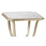 Églomisé & Silver Iron Octagonal Side Table