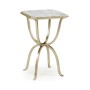 Églomisé & Silver Iron Octagonal Side Table