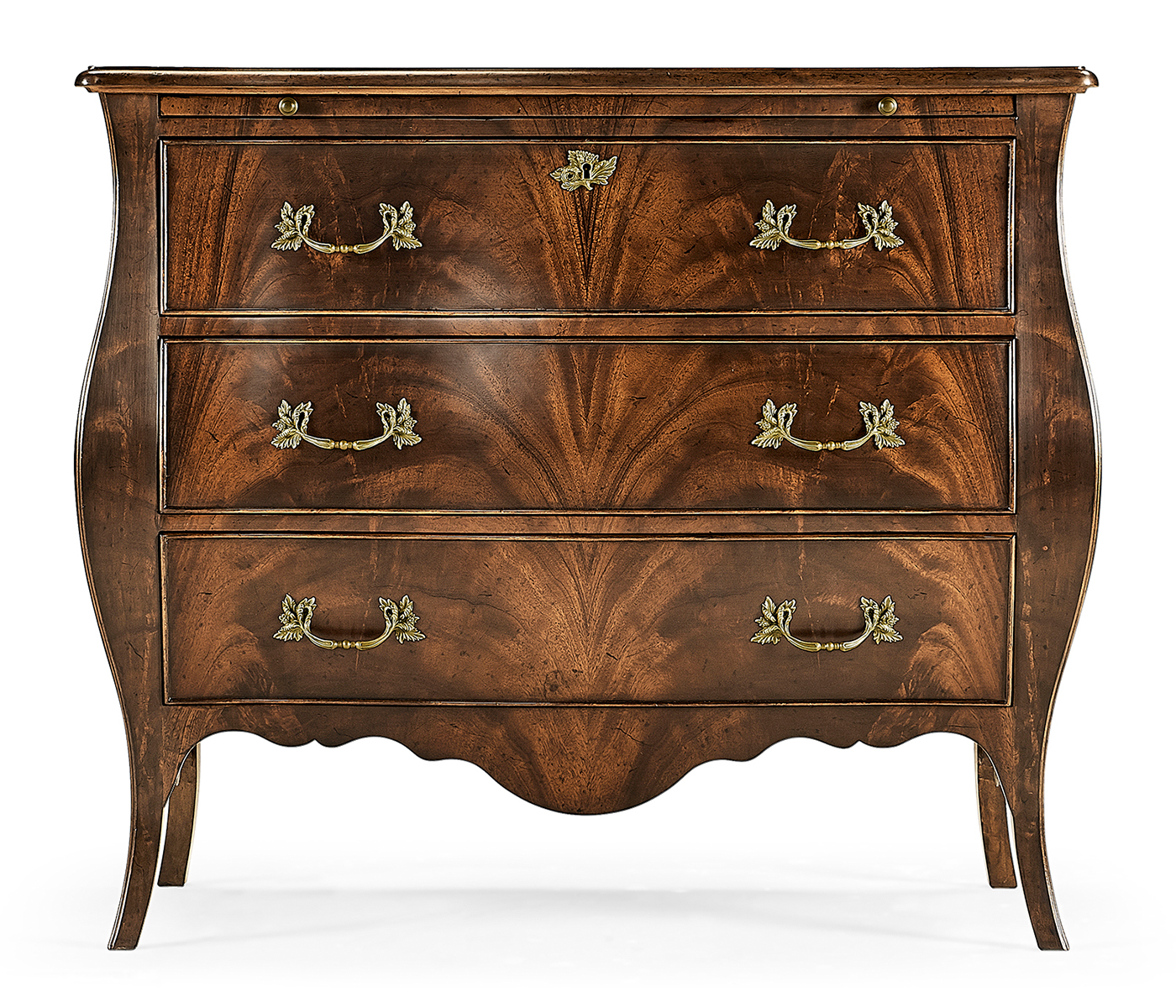 Mahogany Bombé Chest