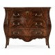 Mahogany Bombé Chest