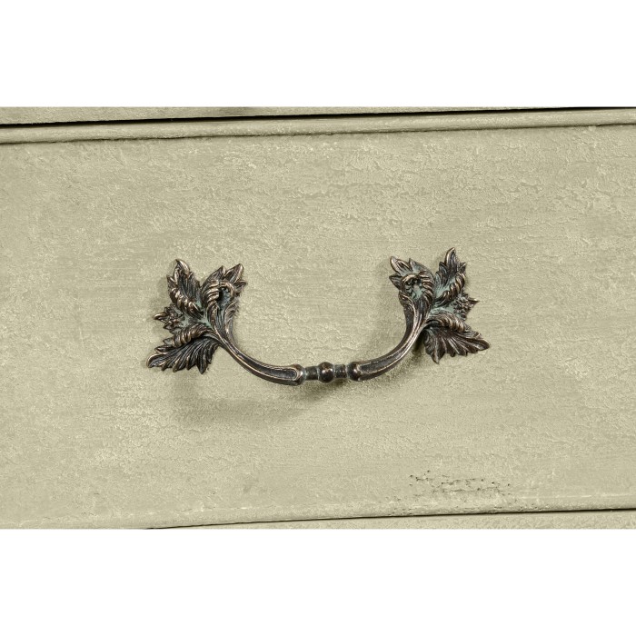 Grey Painted Bombé Chest