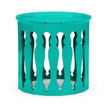 Moorish sofa tables (Aruba Blue)