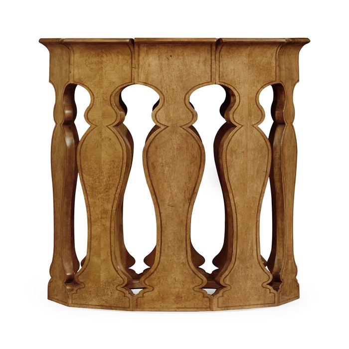 Moorish sofa table (Masur birch light)