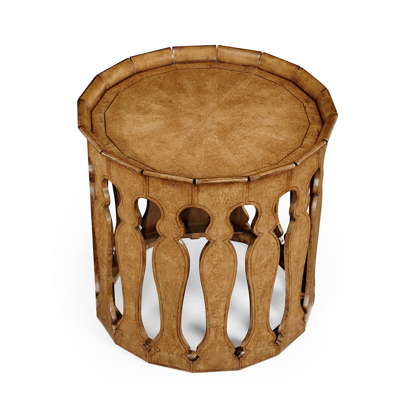 Moorish sofa table (Masur birch light)