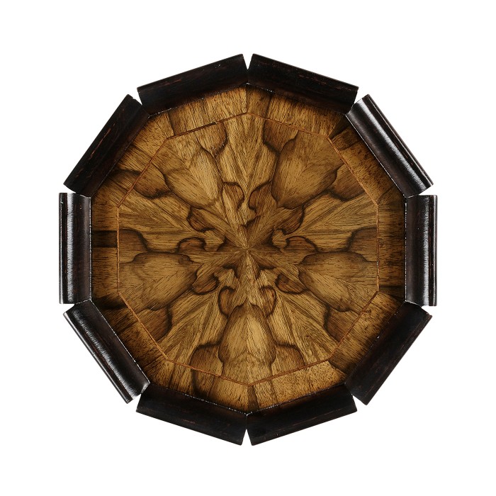 Moorish lamp table (Ebonised)