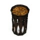 Moorish lamp table (Ebonised)