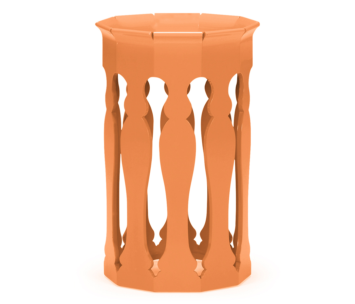 Moorish lamp table (Pumpkin Cream)