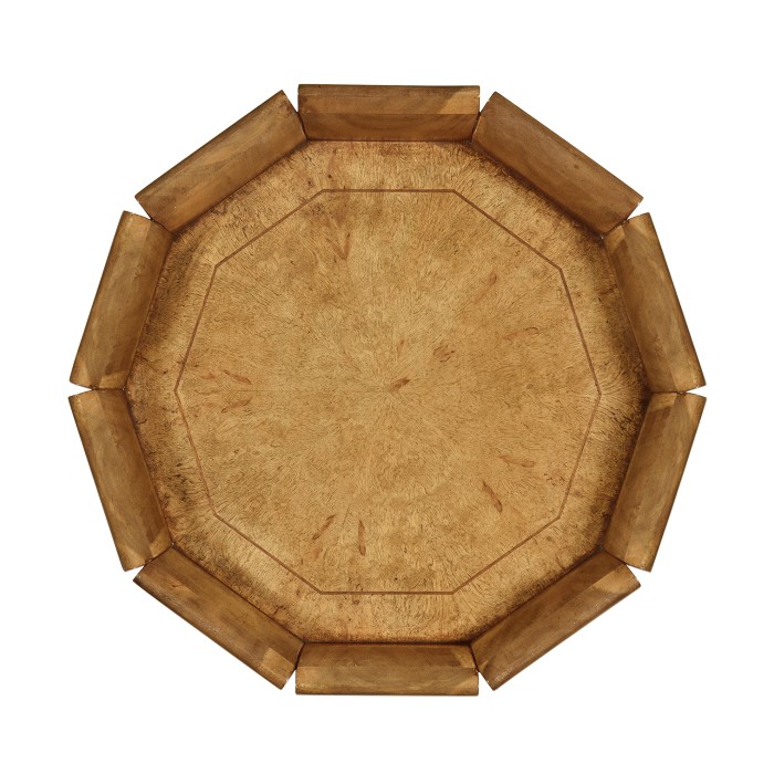Moorish lamp table (Masur Birch)