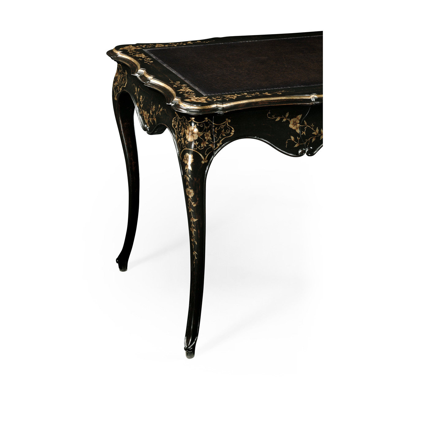 Black painted french desk