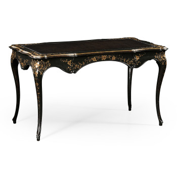 Black painted french desk