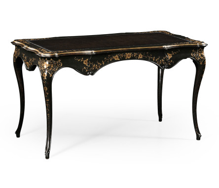 Black painted french desk
