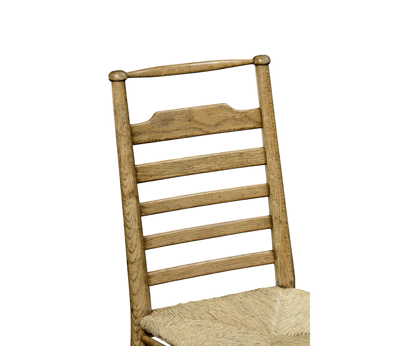 Natural Oak Ladder Back Country Side Chair