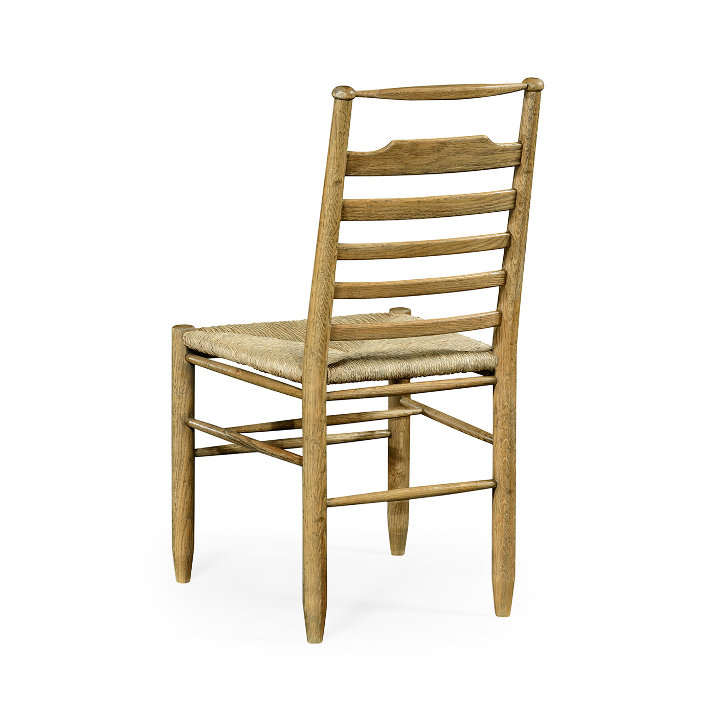 Natural Oak Ladder Back Country Side Chair