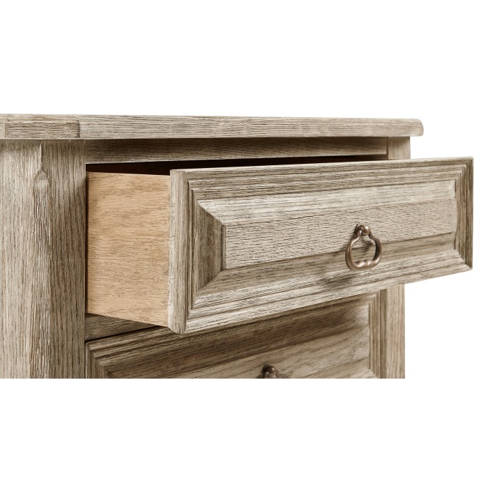 Tudorbethan Grey Oak Side Table