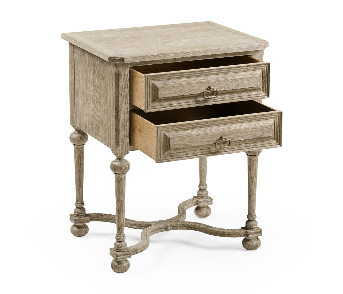 Tudorbethan Grey Oak Side Table