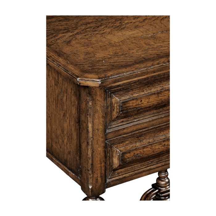 Tudorbethan Dark Oak Side Table