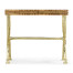 Argentinian walnut rectangular side table