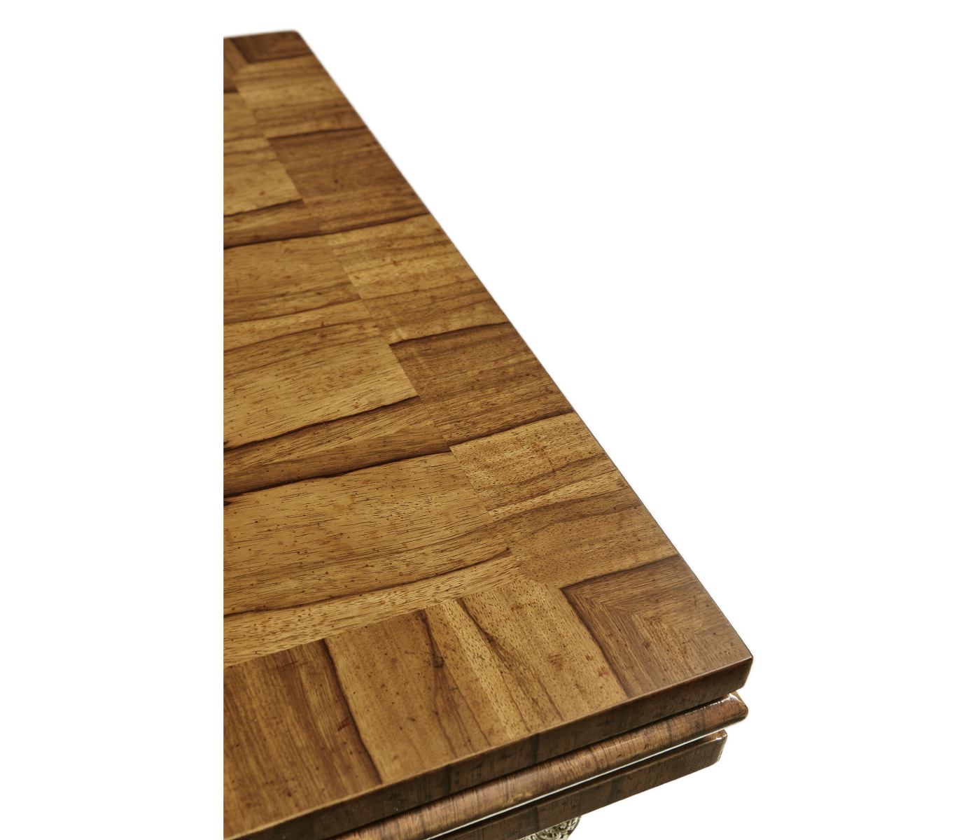 Argentinian walnut rectangular side table