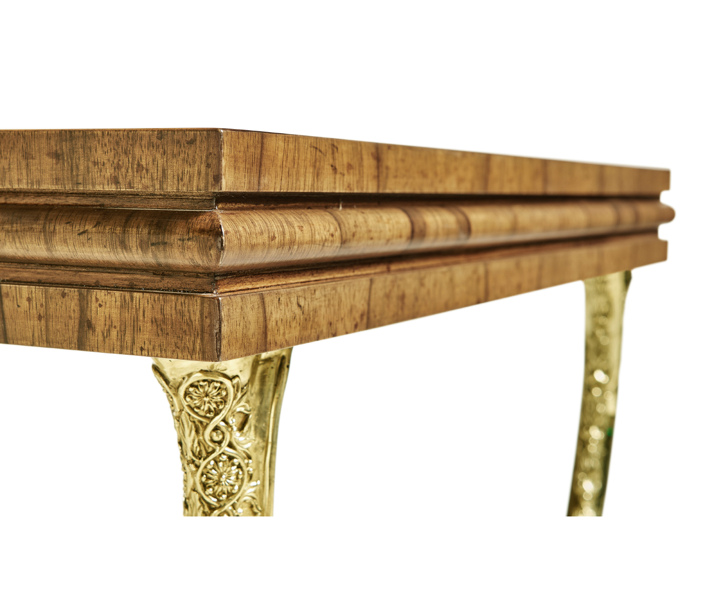 Argentinian walnut rectangular side table