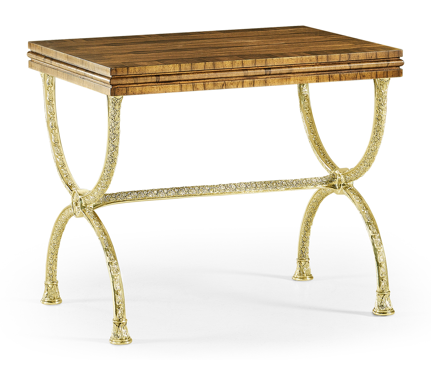 Argentinian walnut rectangular side table
