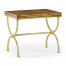 Argentinian walnut rectangular side table