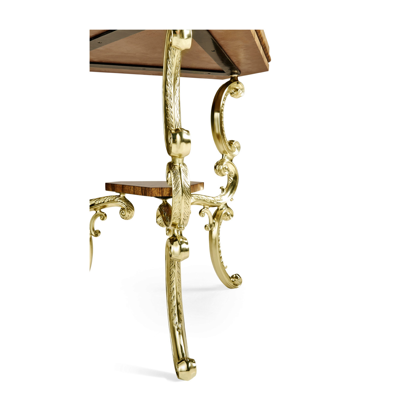 Argentinian Walnut Triangular Topped Side Table