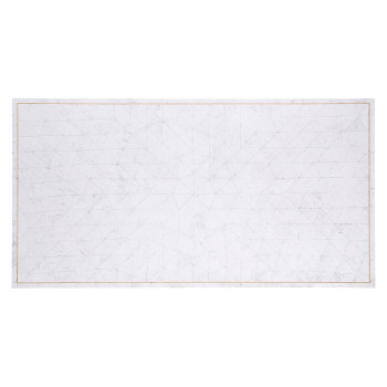 Églomisé & Iron Box Top Coffee Table