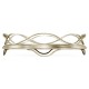 Églomisé & Silver Circular Tray