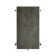 Anthracite Faux Shagreen & Bronze Iron Side Table
