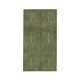 Green Faux Shagreen Silver Side Table