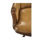 Edwardian High Backed Walnut Office Chair